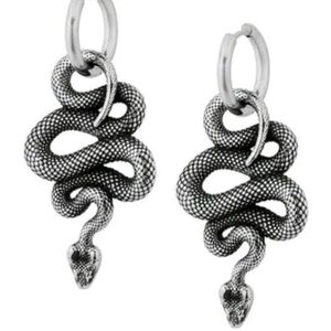 Snake earrings